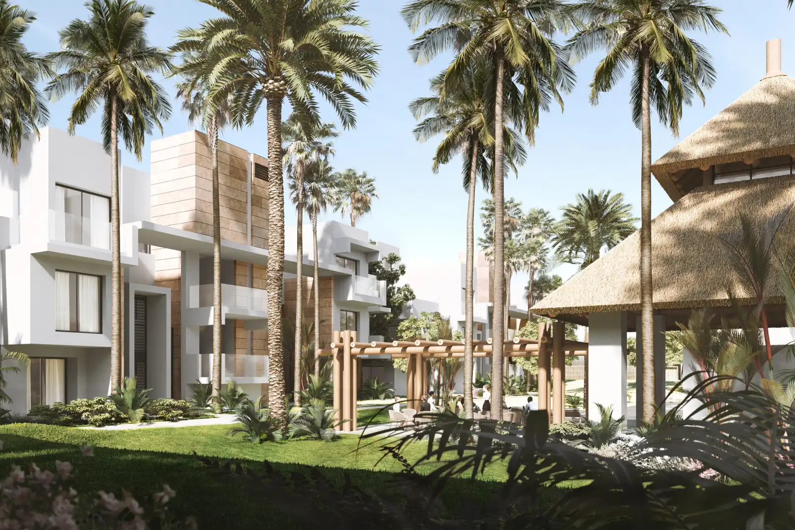 Exterior view of Attic for sale in Estepona  with Air Conditioner, Heating and Terrace