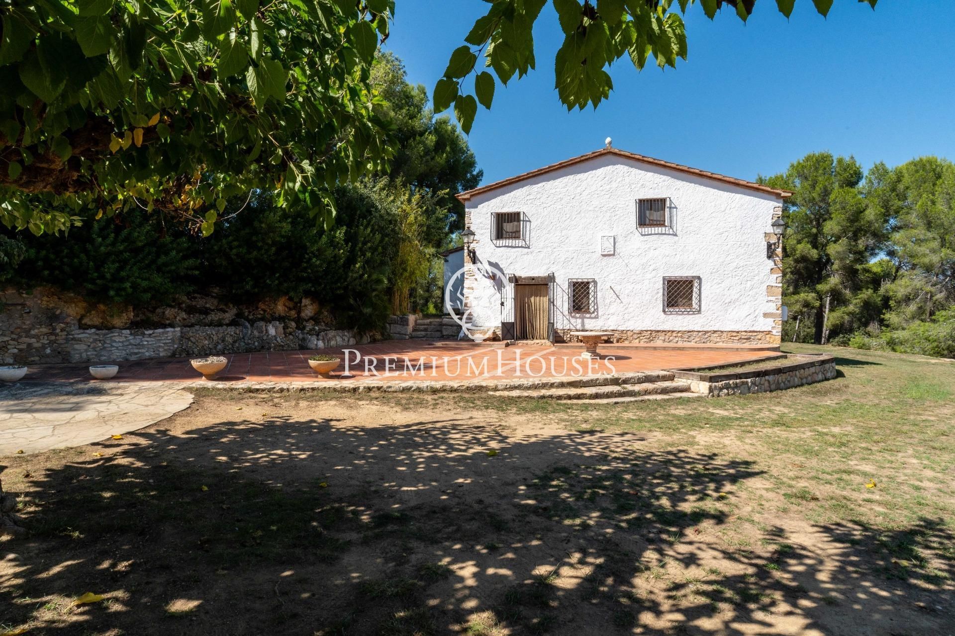 Exterior view of Country house for sale in El Catllar   with Heating, Private garden and Terrace