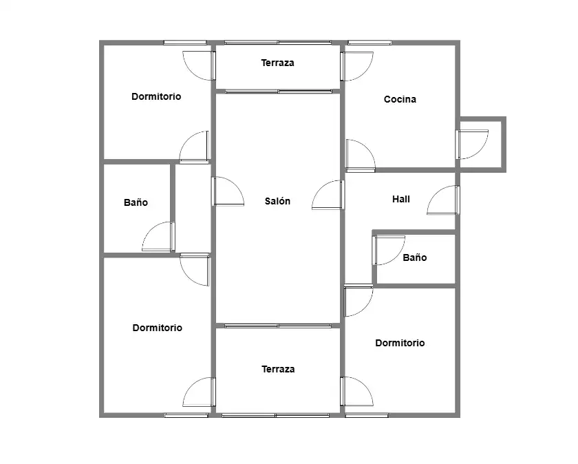 Wohnung zum Verkauf in Madrid mit Heizung, Terrasse und Balkon