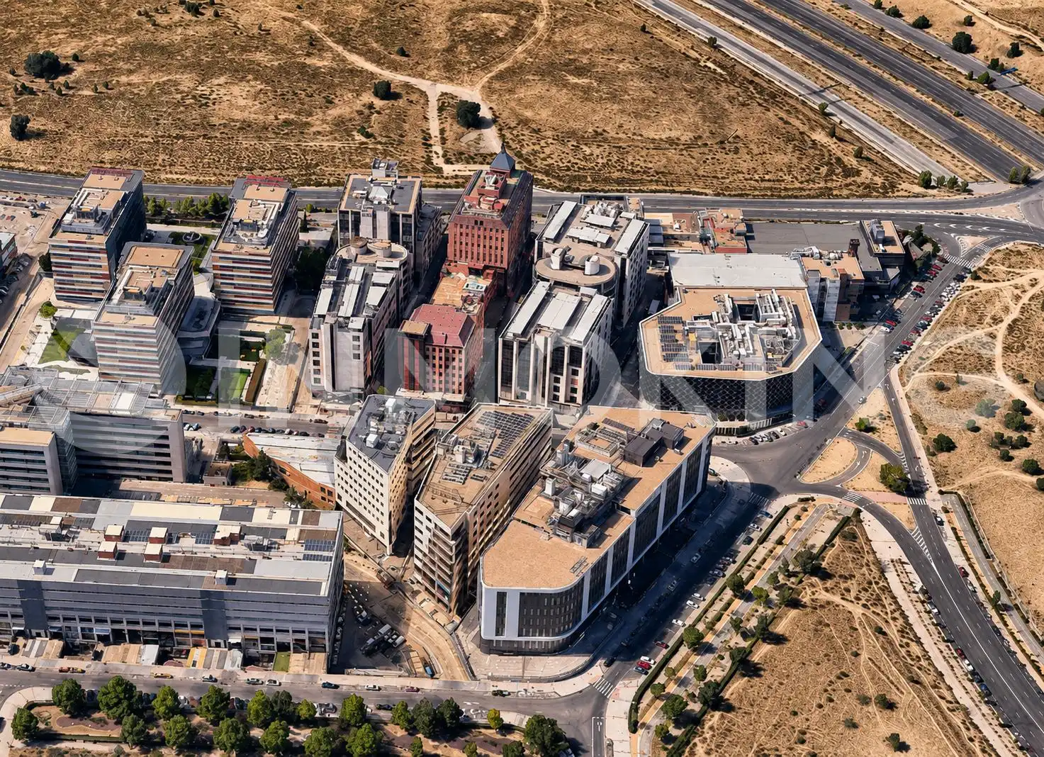 Vista exterior de Oficina de lloguer en Madrid