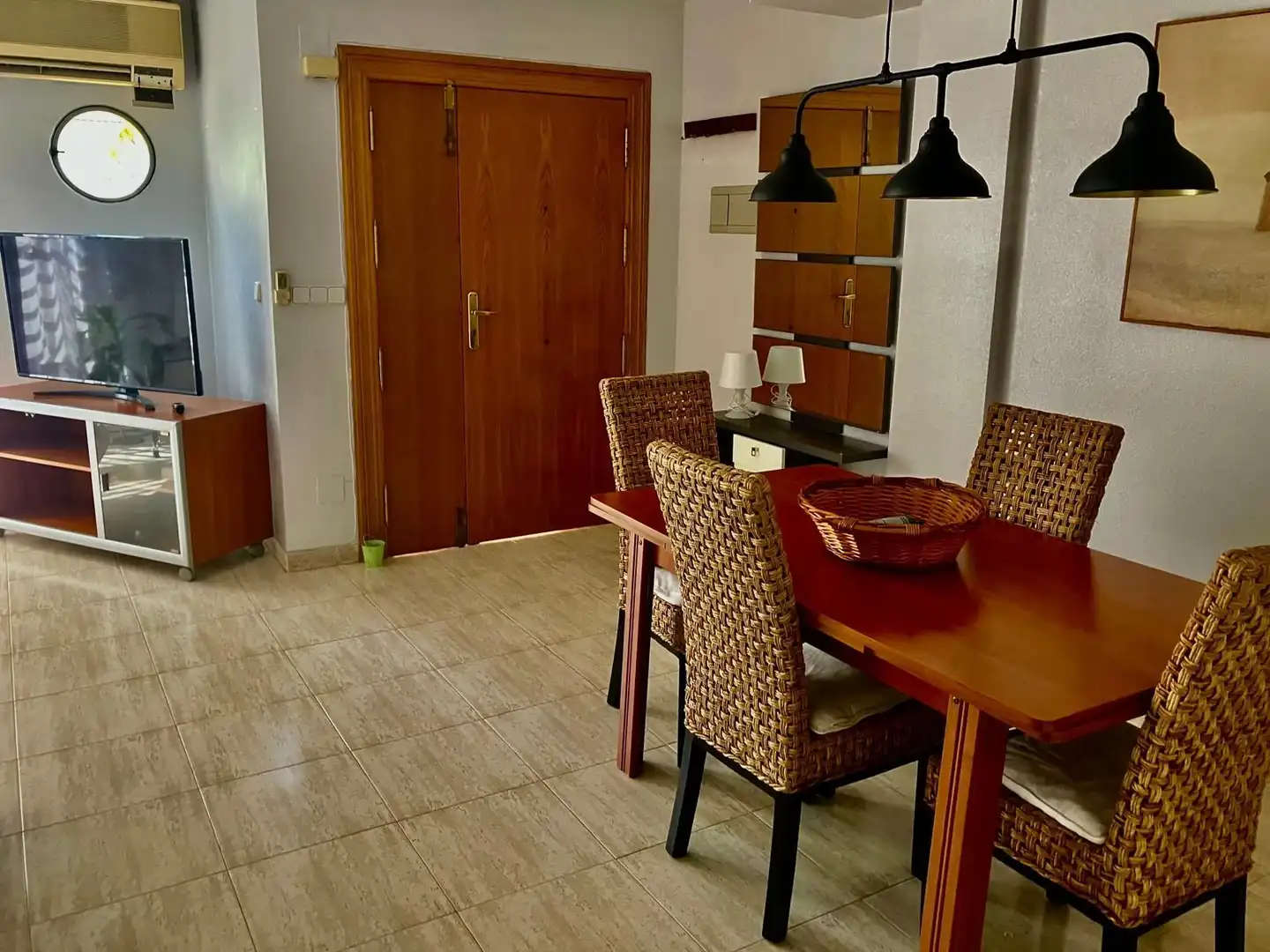 Dining room of Duplexes for rent in Murcia  with Air Conditioner, Private garden and Terrace