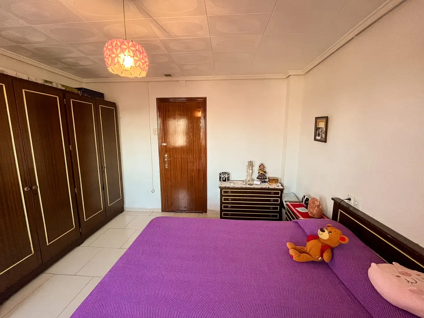 Schlafzimmer von Wohnung zum Verkauf in Sagunto / Sagunt mit Klimaanlage, Heizung und Möbliert