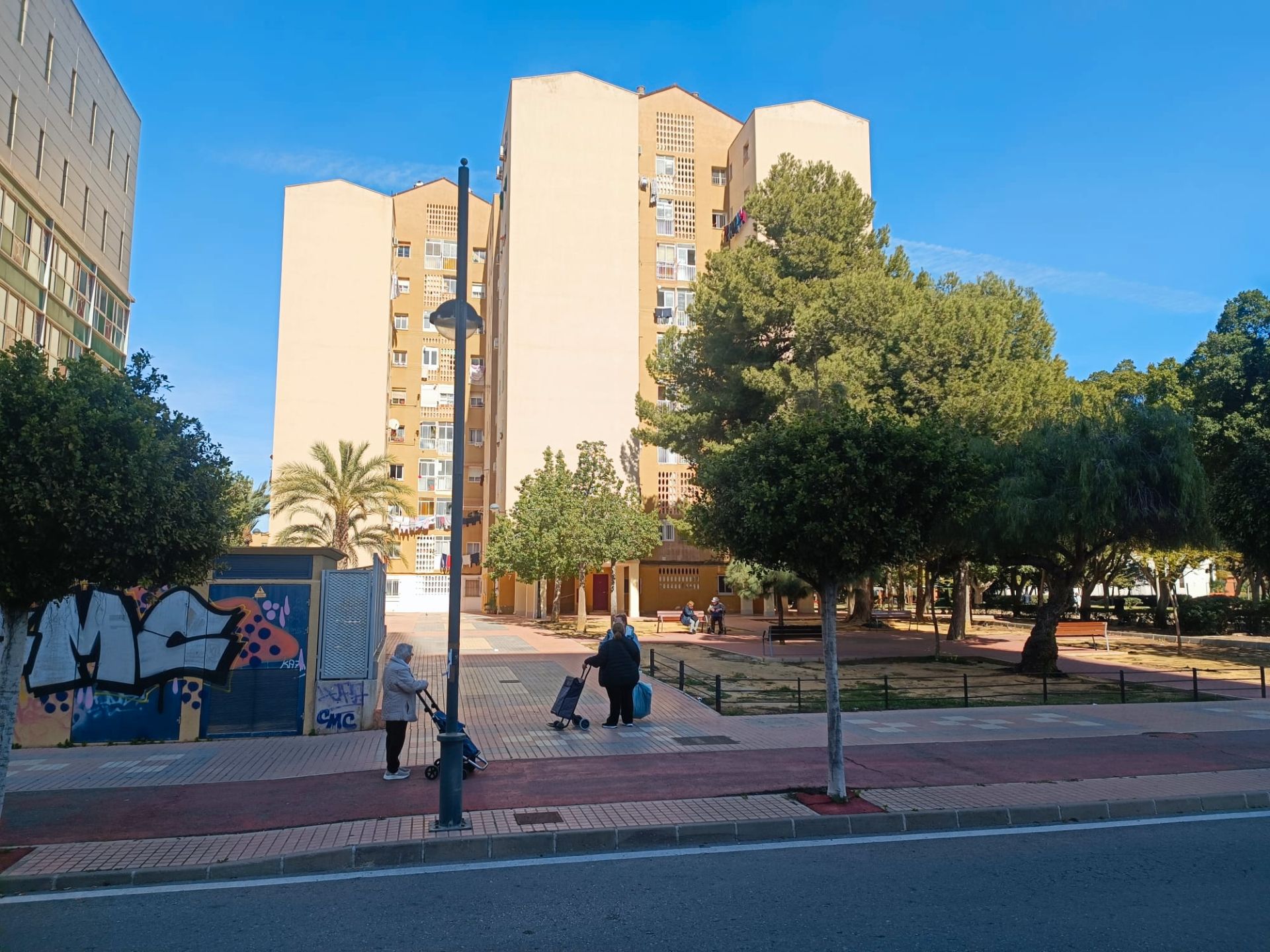 Vista exterior de Pis en venda en Cartagena amb Aire condicionat