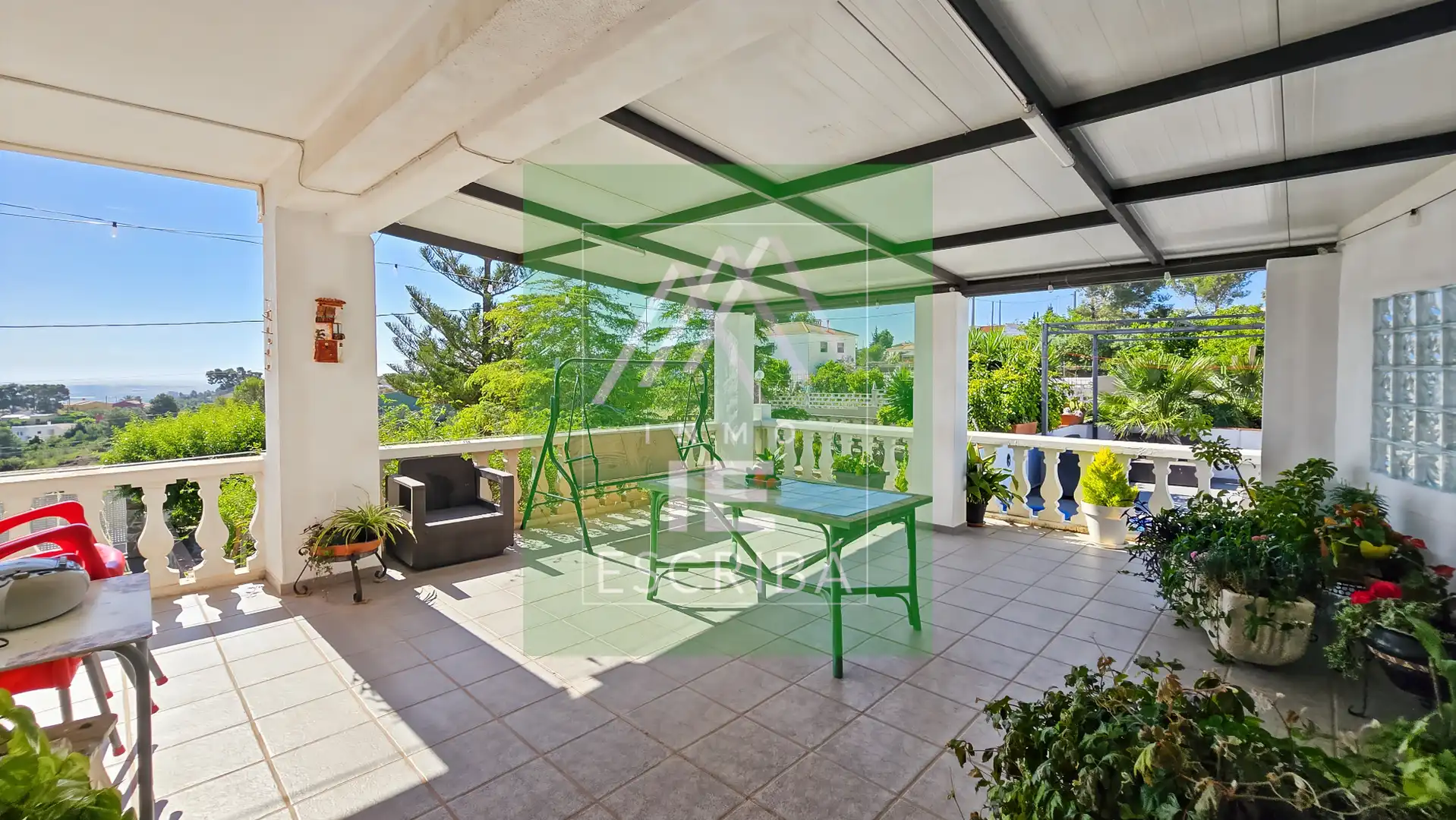 Terraza de Casa o chalet en venta en Catadau con Aire acondicionado, Calefacción y Jardín privado