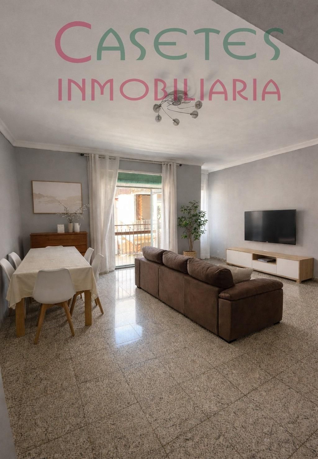 Living room of Flat for sale in Carcaixent  with Balcony