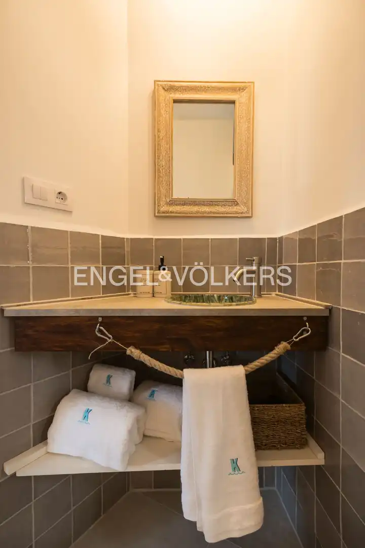 Bathroom of Flat for sale in Jávea / Xàbia  with Air Conditioner, Heating and Terrace