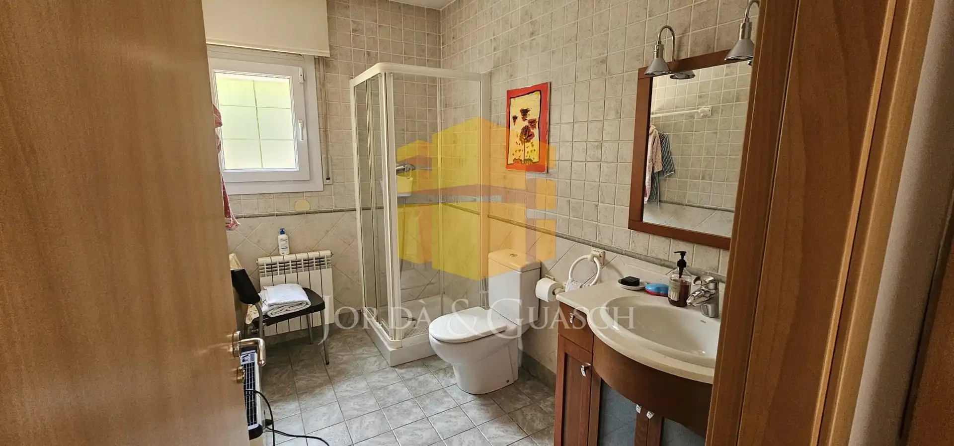 Bathroom of Houses for sale in Sant Cugat del Vallès  with Air Conditioner, Heating and Private garden