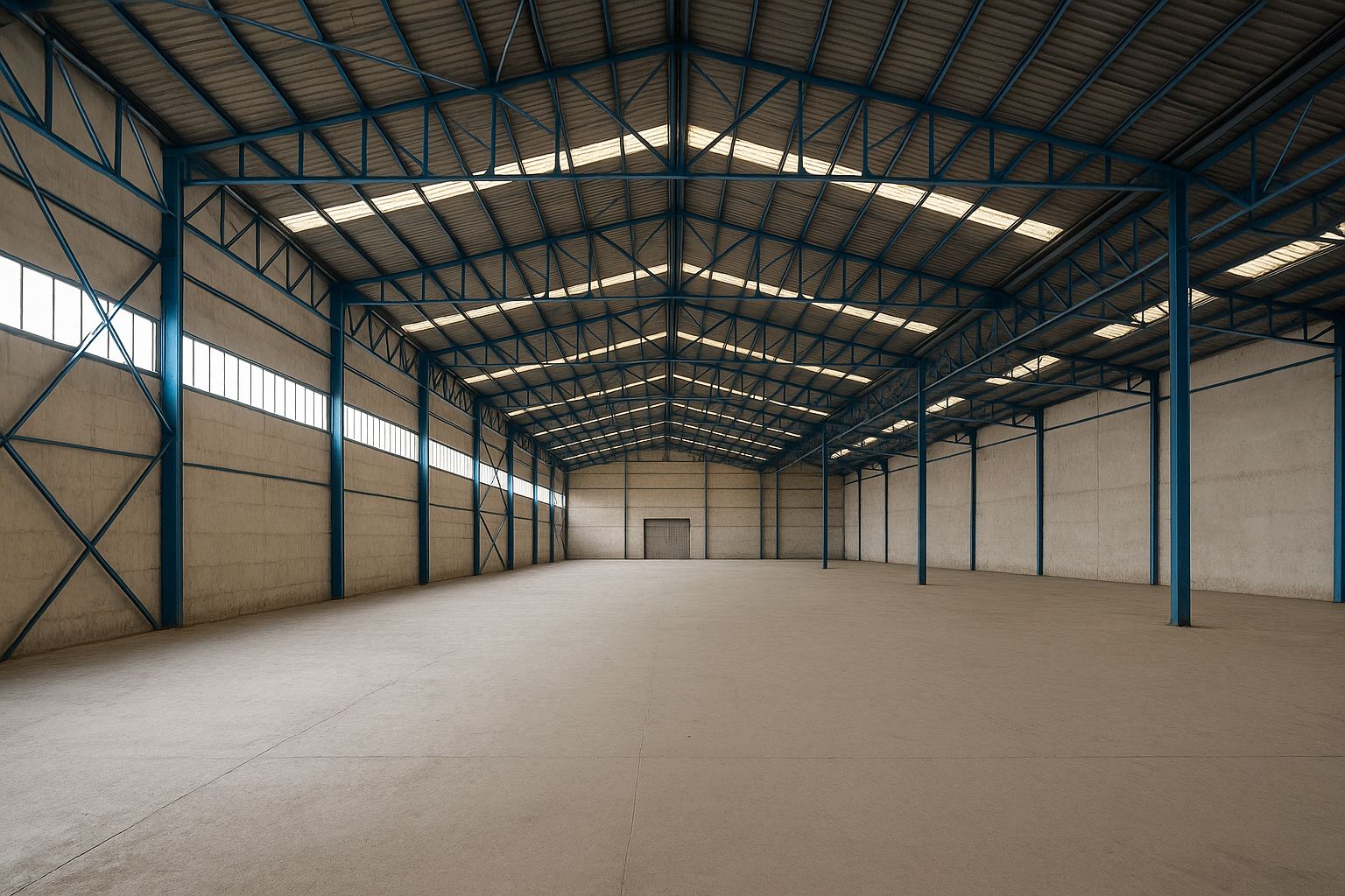 Exterior view of Industrial buildings to rent in  Almería Capital  with Heating and Alarm
