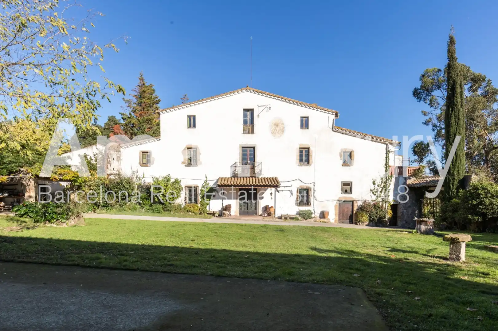 Vista exterior de Finca rústica en venta en Llagostera con Calefacción, Terraza y Trastero