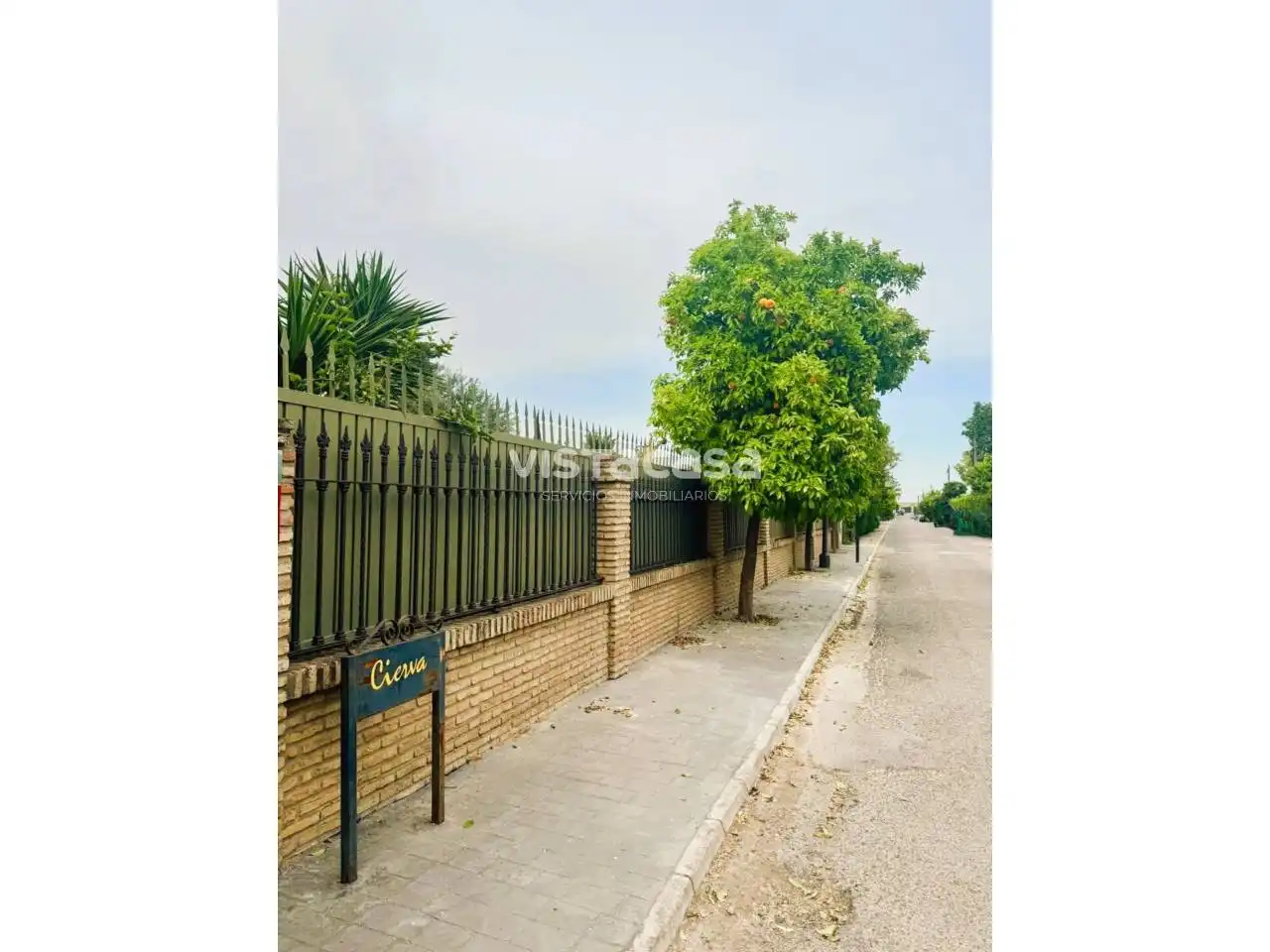 Vista exterior de Casa o chalet en venta en Carmona con Calefacción, Jardín privado y Terraza