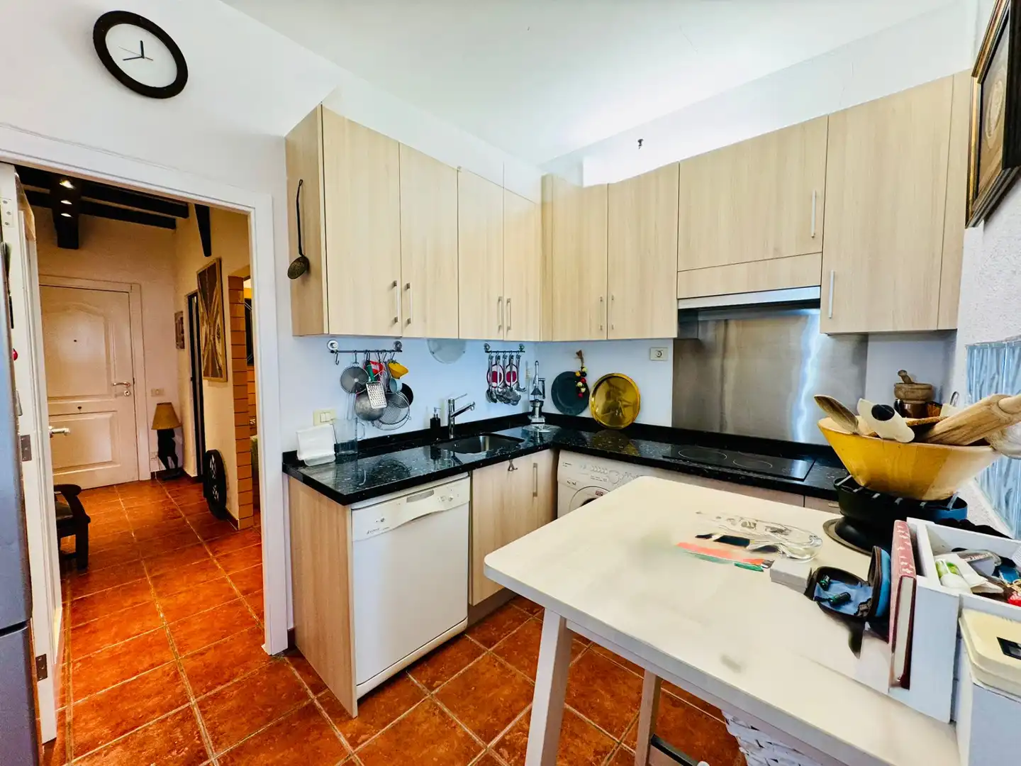 Cocina de Piso de alquiler en Santa Cruz de Tenerife con Aire acondicionado, Terraza y Amueblado