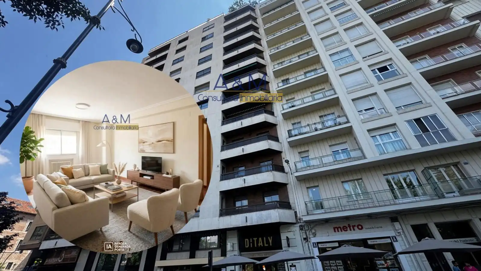 Piso con terraza en venta en PONIENTE