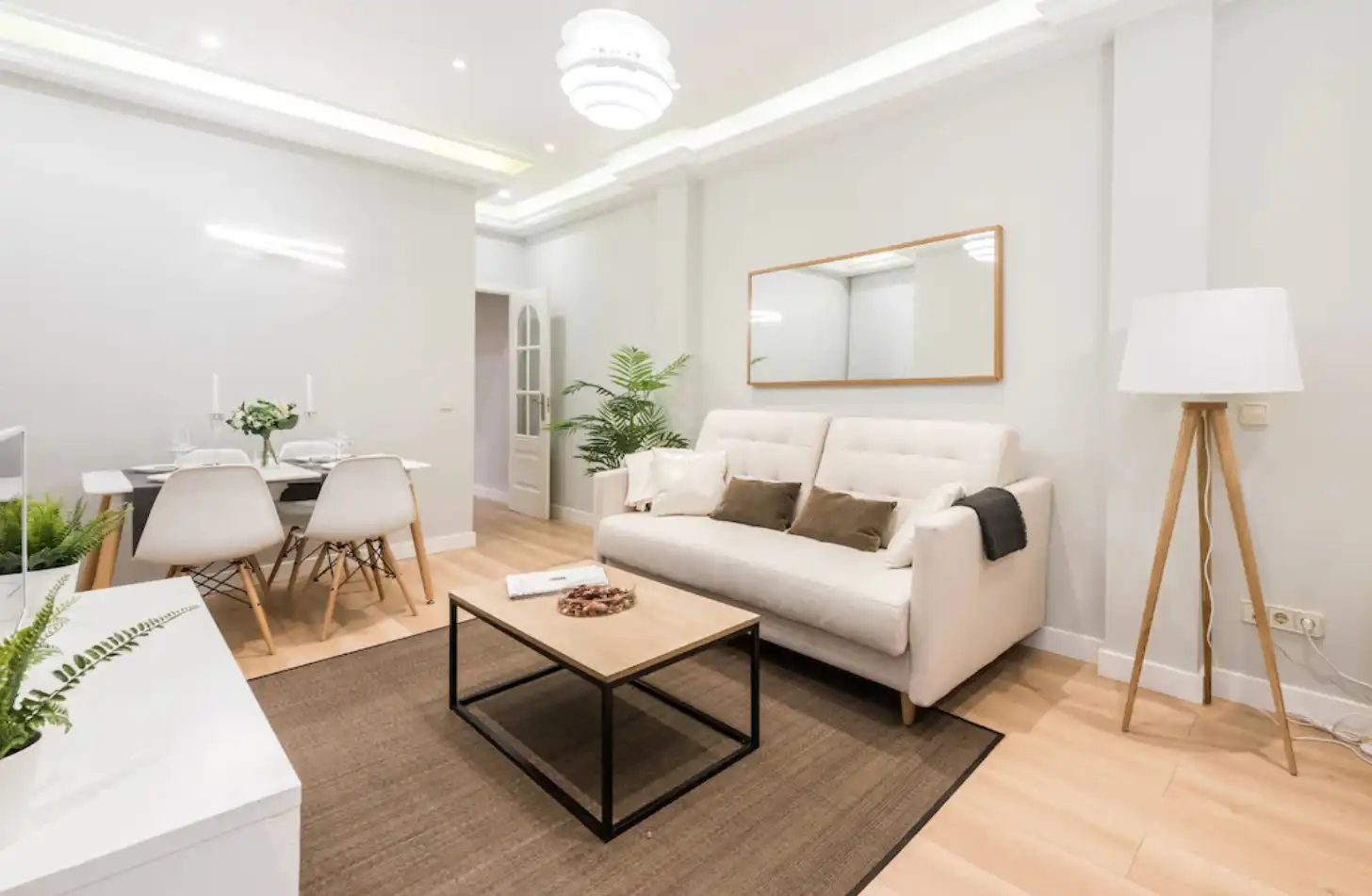 Living room of Flat for rent in Centro Urbano