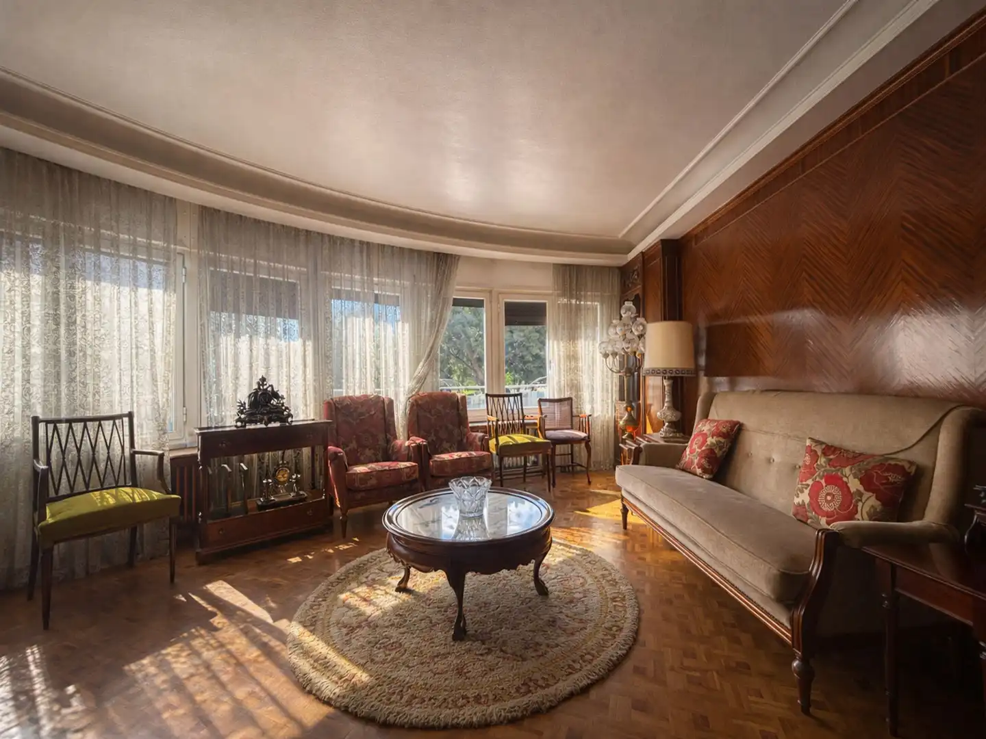 Living room of Flat for sale in Zaragoza  with Heating