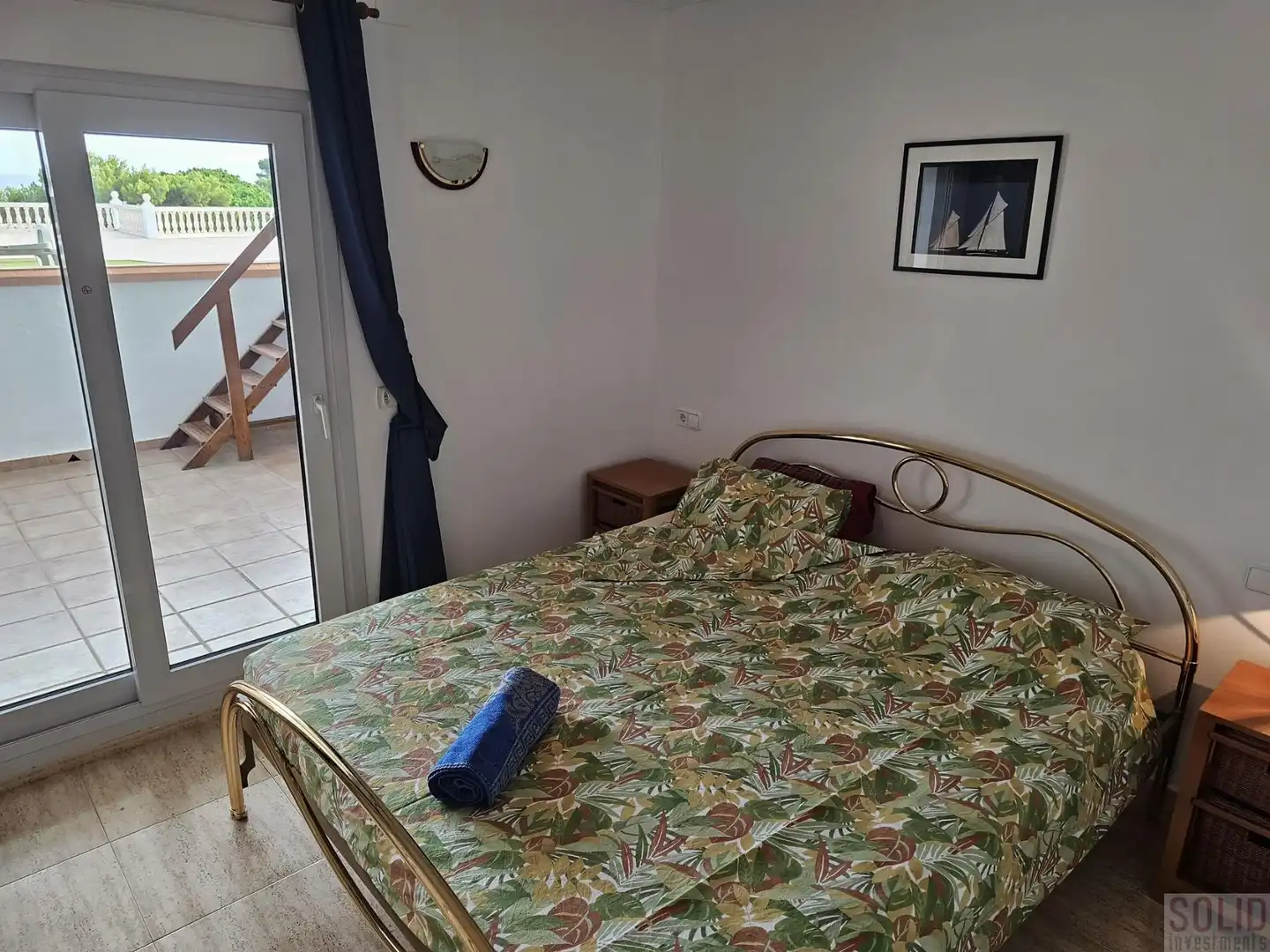 Schlafzimmer von Maisonette zum Verkauf in Moraira mit Klimaanlage, Heizung und Terrasse