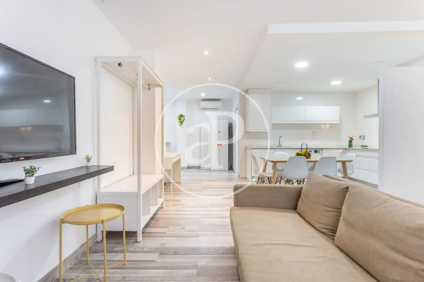 Sala d'estar de Loft en venda en Castellón de la Plana / Castelló de la Plana amb Aire condicionat, Calefacció i Moblat