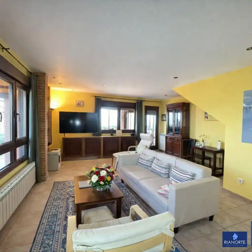 Sala de estar de Casa o chalet en venta en Gozón con Calefacción, Jardín privado y Terraza