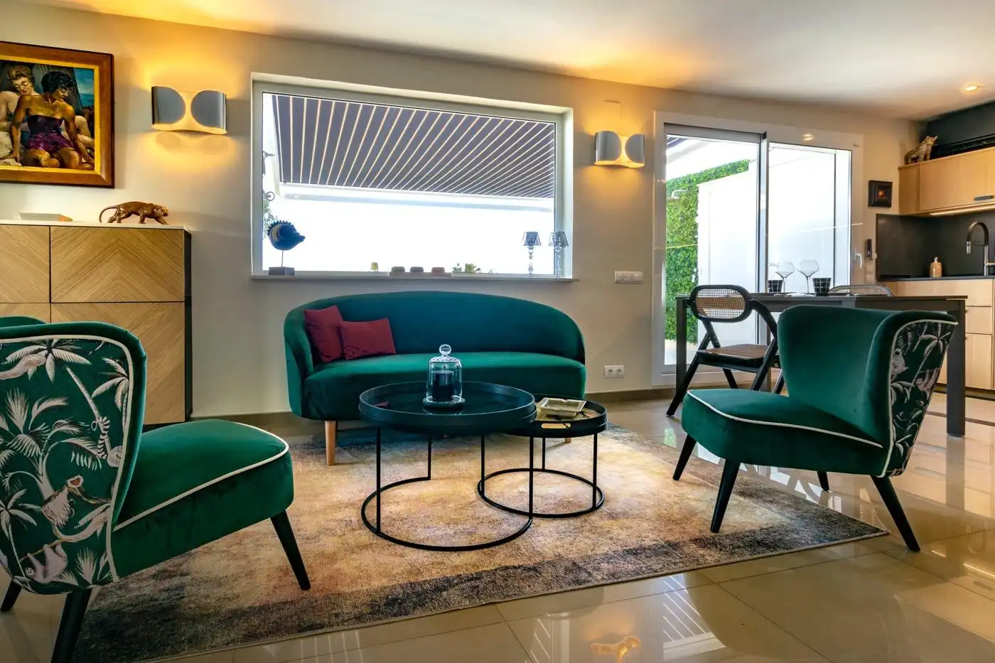 Sala de estar de Ático en venta en Sitges con Aire acondicionado, Calefacción y Terraza