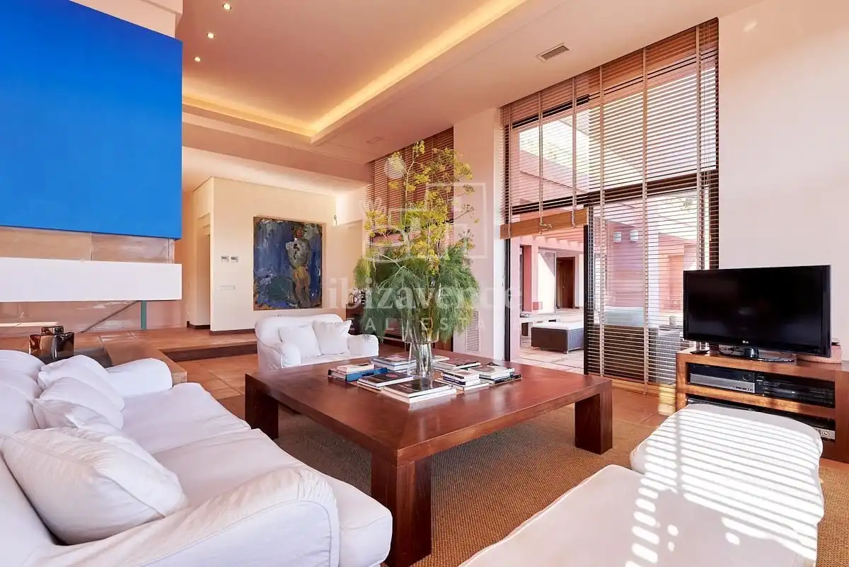 Sala de estar de Casa o chalet de alquiler en Eivissa con Aire acondicionado, Calefacción y Piscina