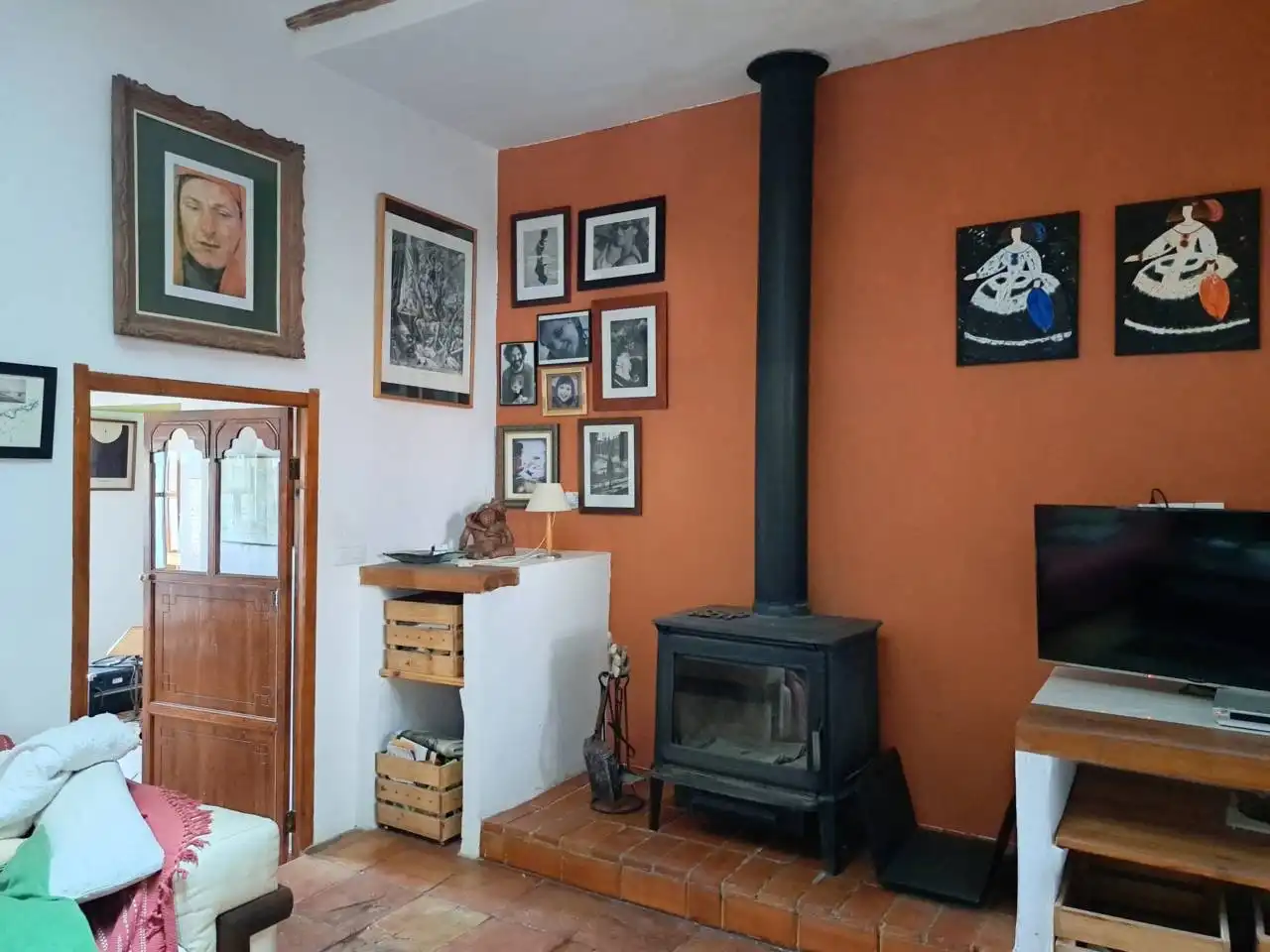 Sala de estar de Casa o chalet en venta en Pinet con Jardín privado