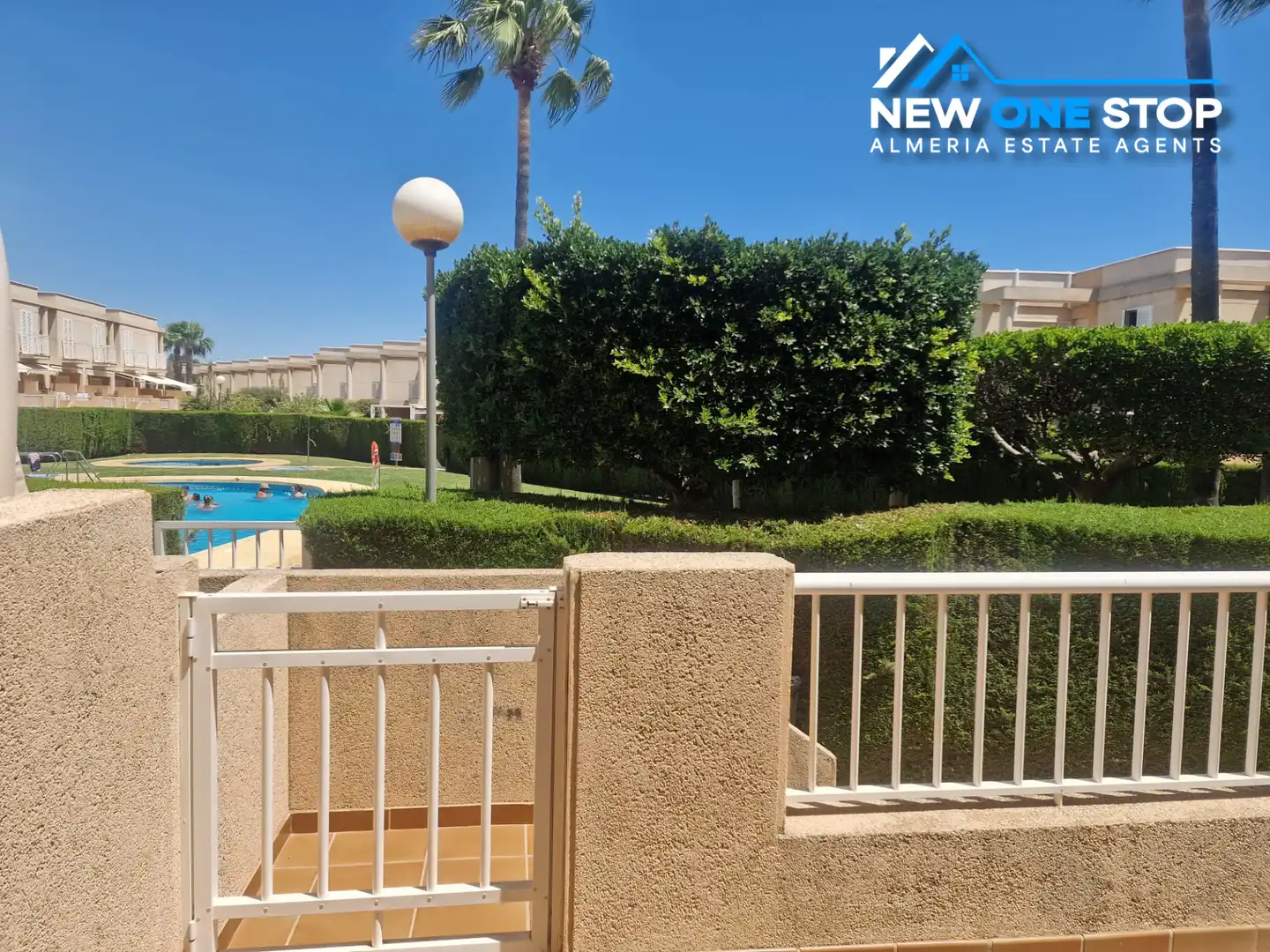 Swimming pool of Detached homes for sale in Garrucha  with Terrace, Furnished and Oven