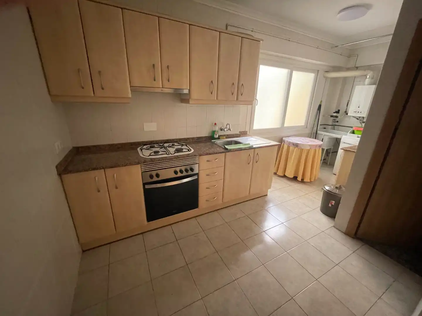 Kitchen of Flat for rent in Murcia  with Furnished, Oven and Washing machine