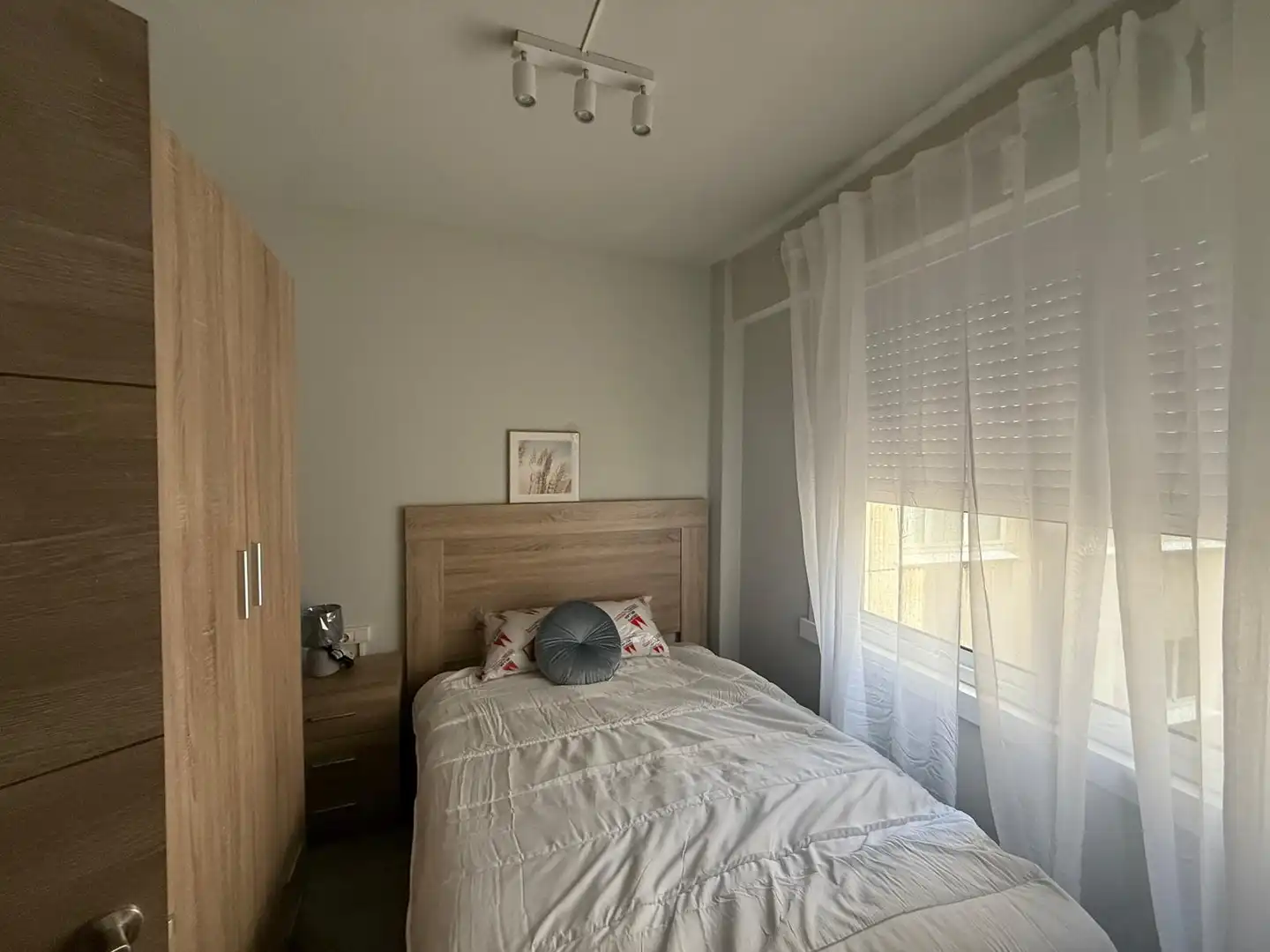 Bedroom of Flat for rent in A Coruña Capital   with Furnished, Oven and Washing machine