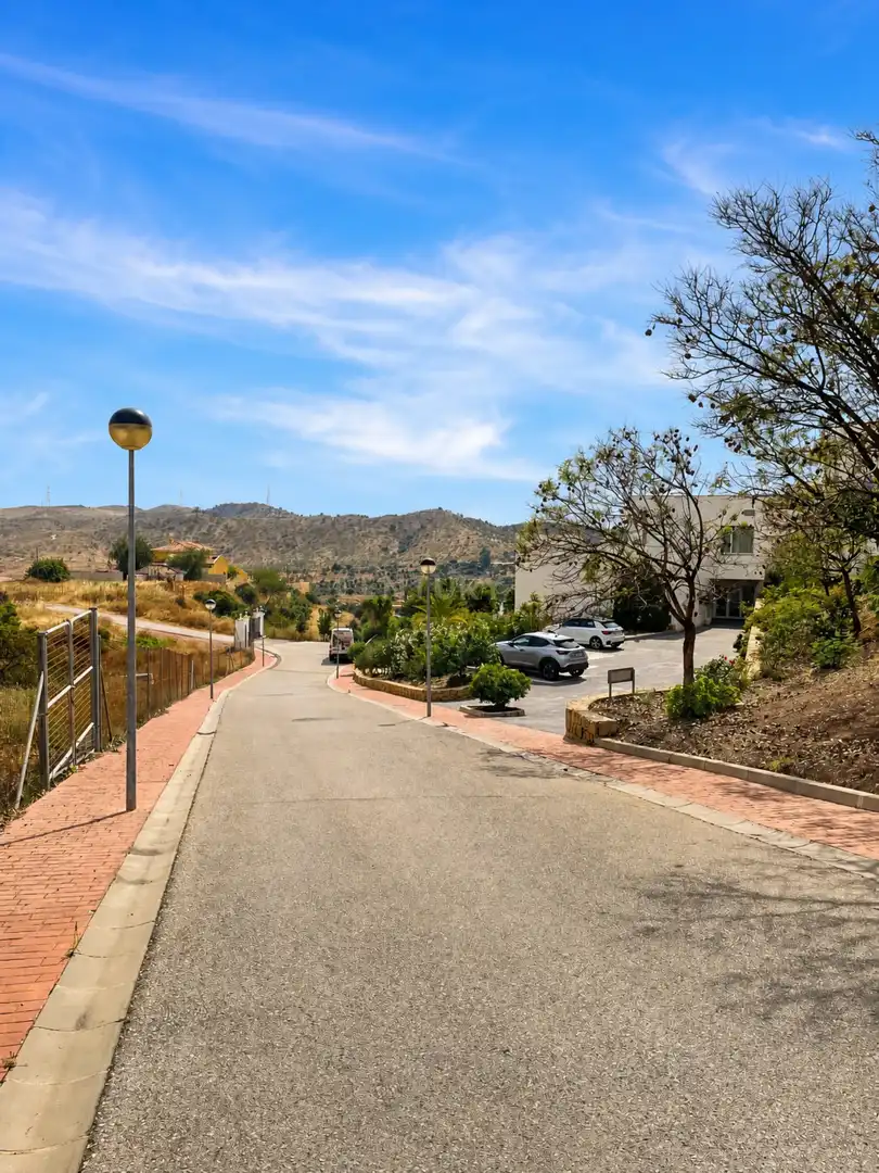 Vista exterior de Piso en venta en Málaga con Aire acondicionado, Jardín privado y Trastero
