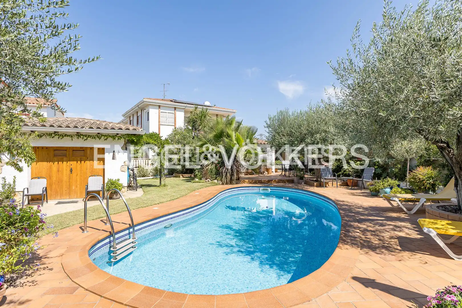 Piscina de Casa o chalet en venta en Torredembarra con Aire acondicionado, Calefacción y Jardín privado
