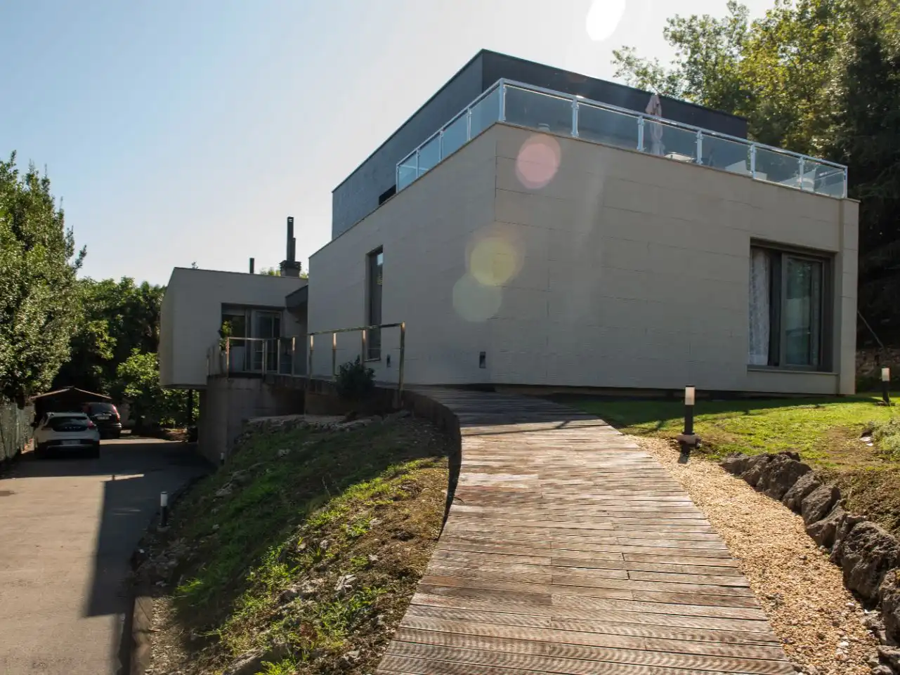 Vista exterior de Casa o chalet en venta en Riotuerto con Terraza y Balcón