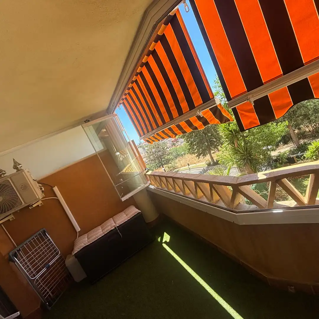 Balcony of Flat for rent in Fuengirola  with Air Conditioner, Terrace and Furnished