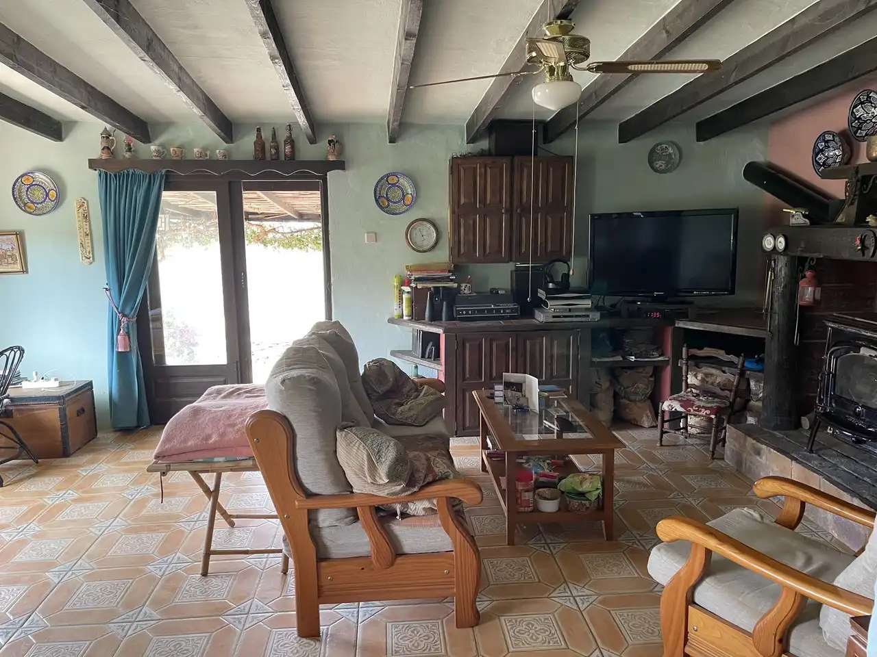 Sala d'estar de Finca rústica en venda en Cartagena