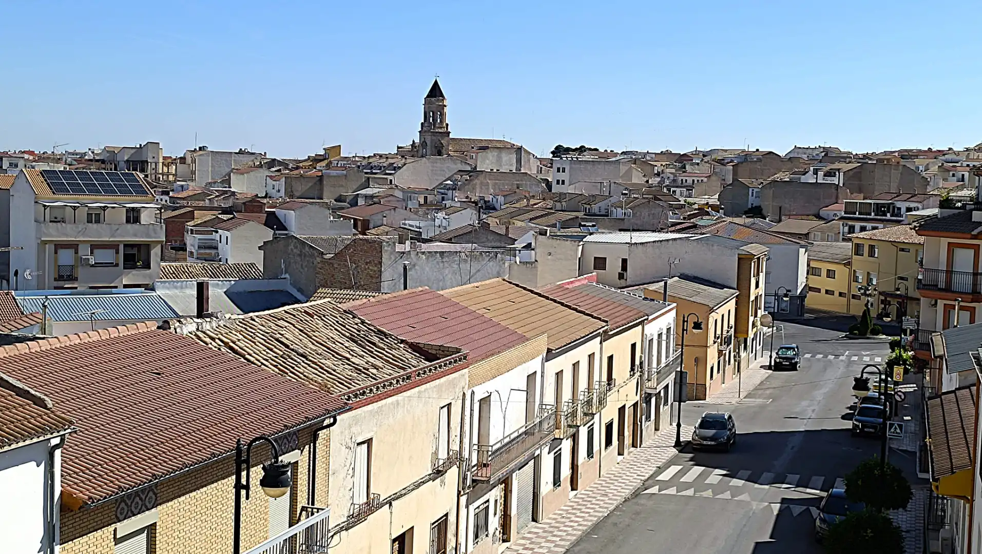Exterior view of Flat for sale in Mancha Real  with Air Conditioner, Heating and Parquet flooring