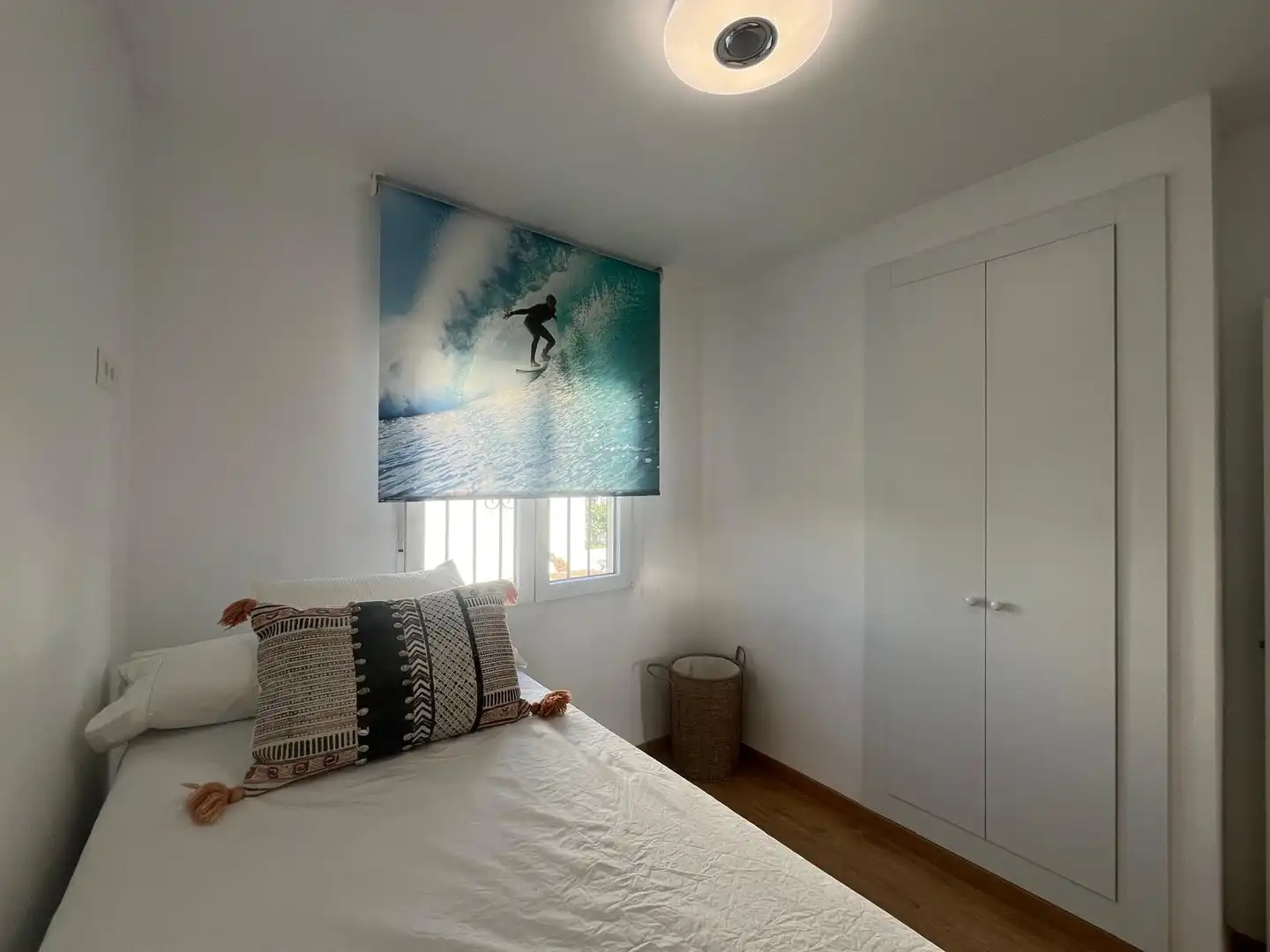 Habitación de Casa adosada de alquiler en Vélez-Málaga con Aire acondicionado, Calefacción y Jardín privado