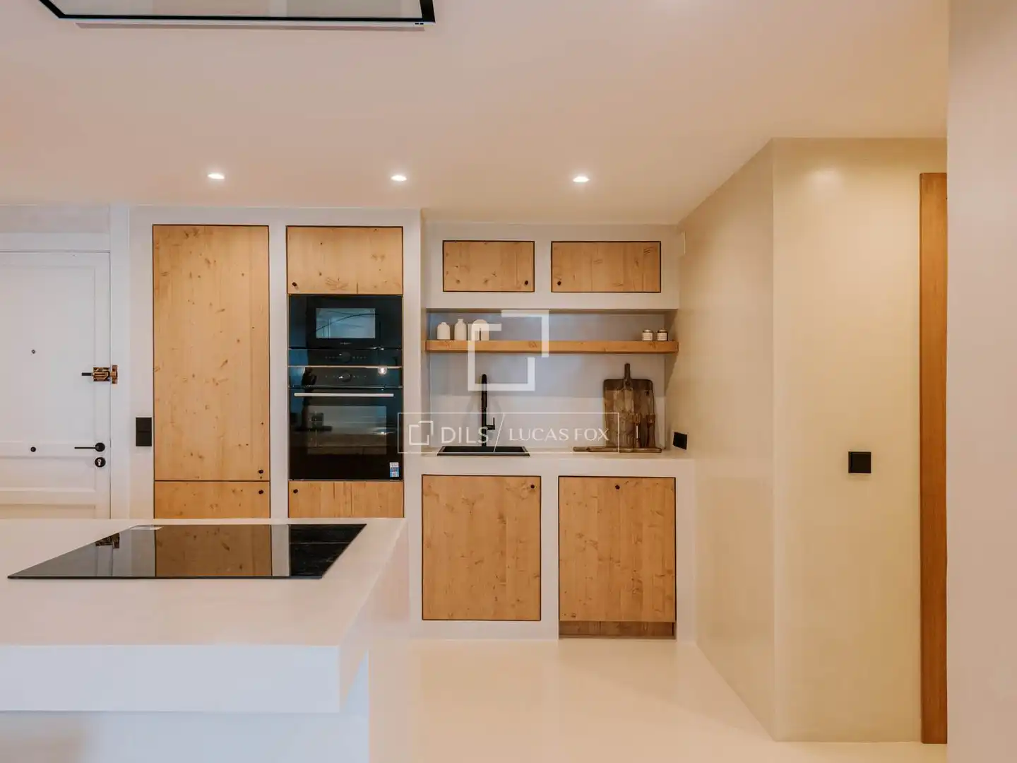 Küche von Wohnung zum Verkauf in Eivissa mit Klimaanlage, Heizung und Privatgarten