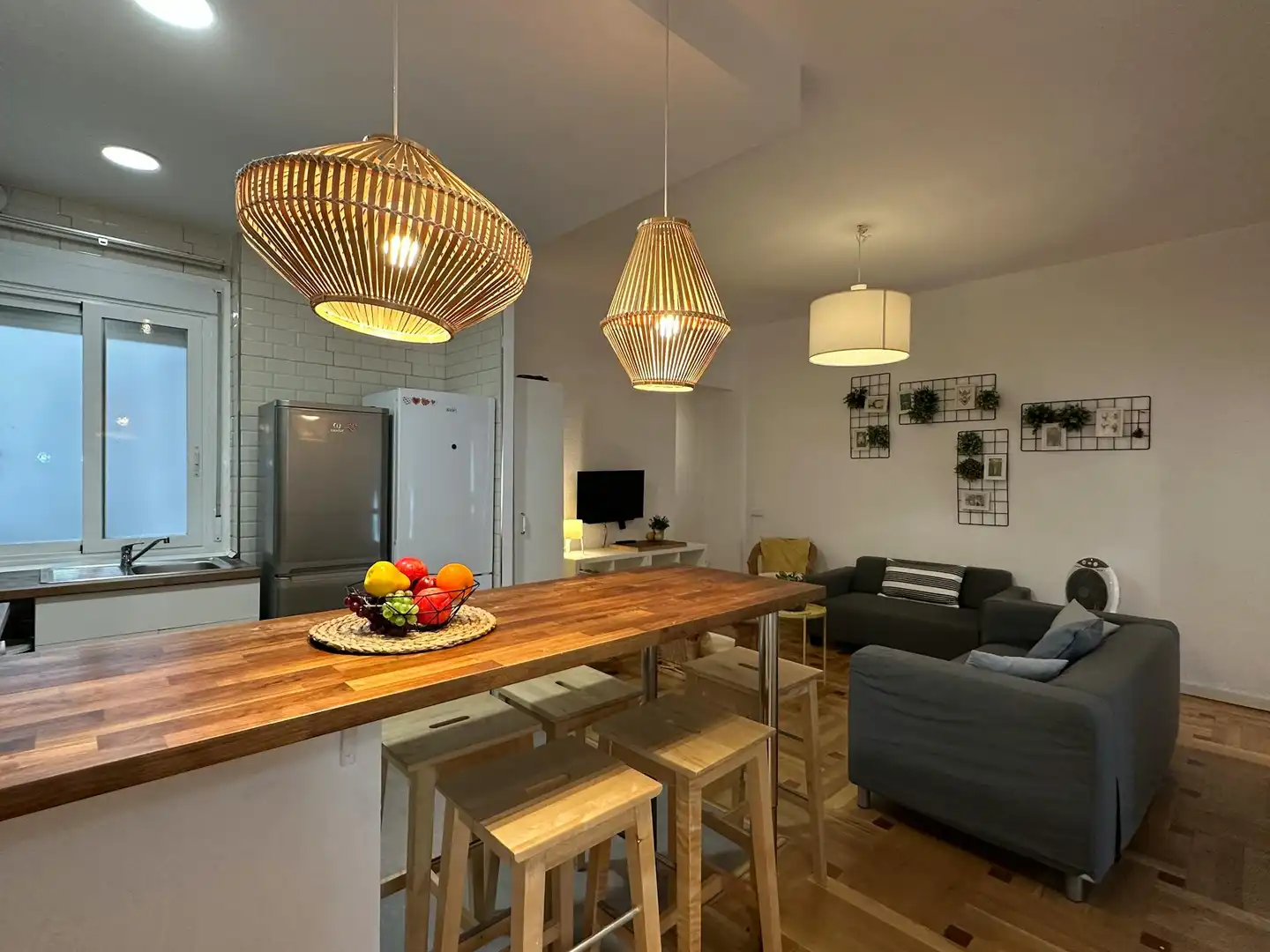 Kitchen of Flat for share in Madrid  with Heating and Furnished