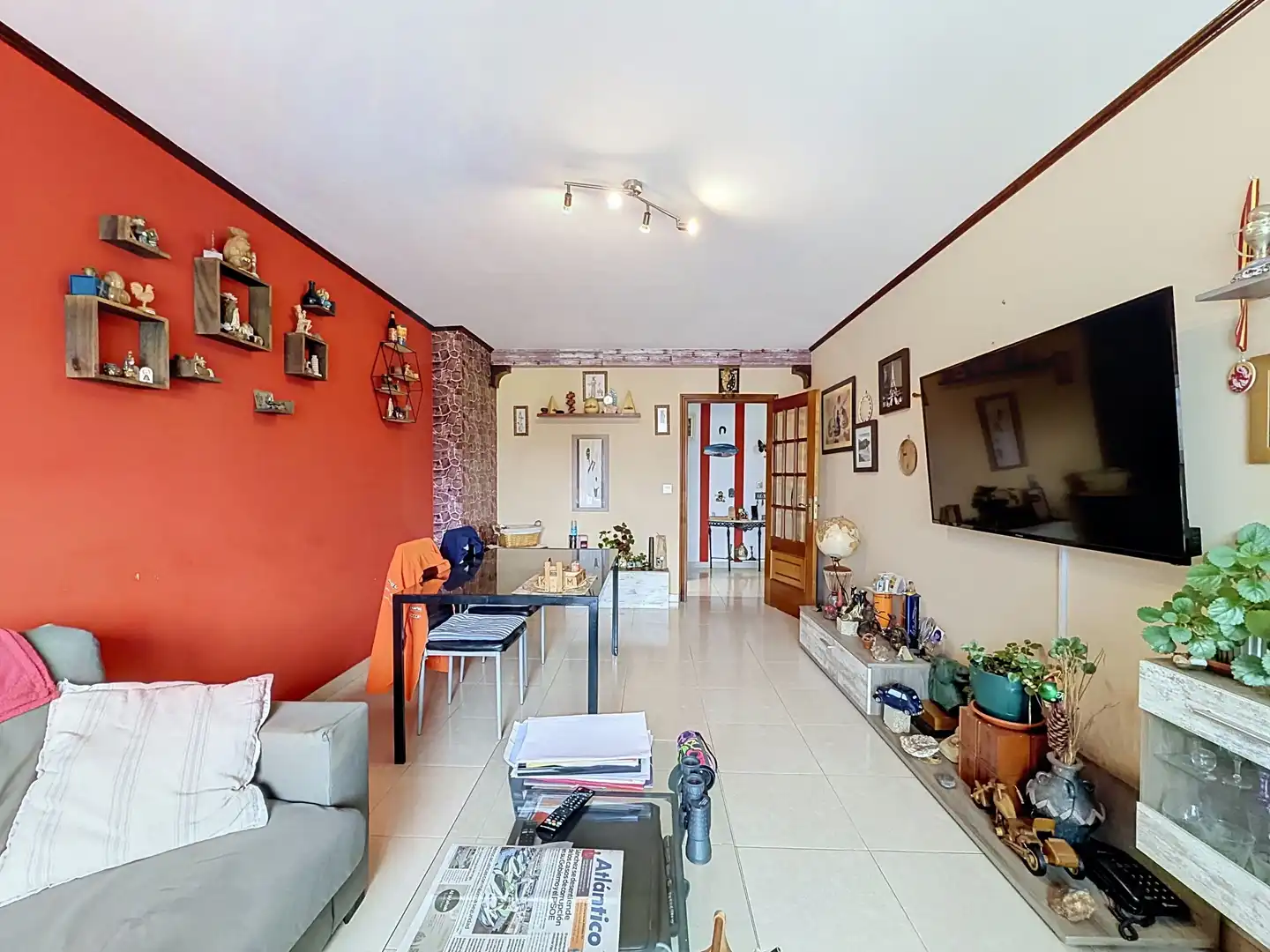 Sala de estar de Dúplex en venta en Poio