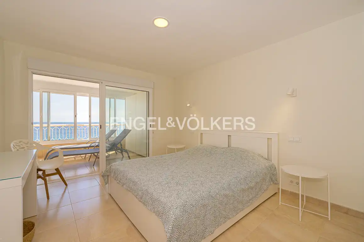 Balcony of Flat for sale in Benidorm  with Air Conditioner, Terrace and Community pool