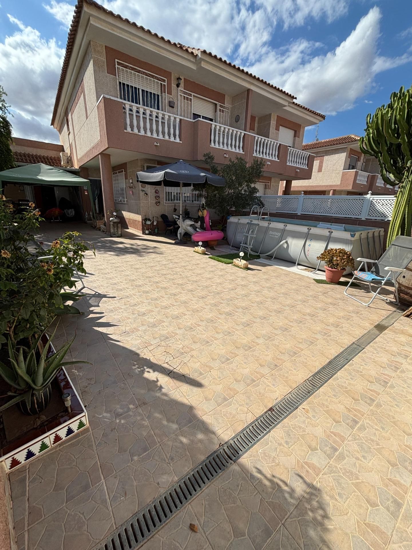 Swimming pool of Single-family semi-detached for sale in Cartagena  with Private garden, Terrace and Storage room
