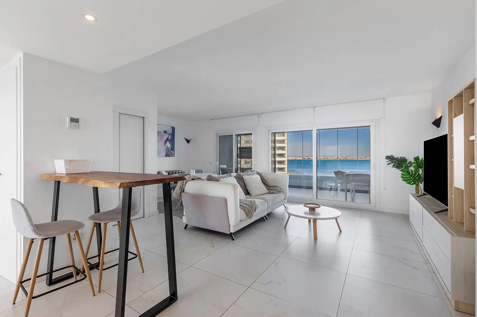 Sala d'estar de Apartament en venda en Torrevieja amb Terrassa, Traster i Moblat