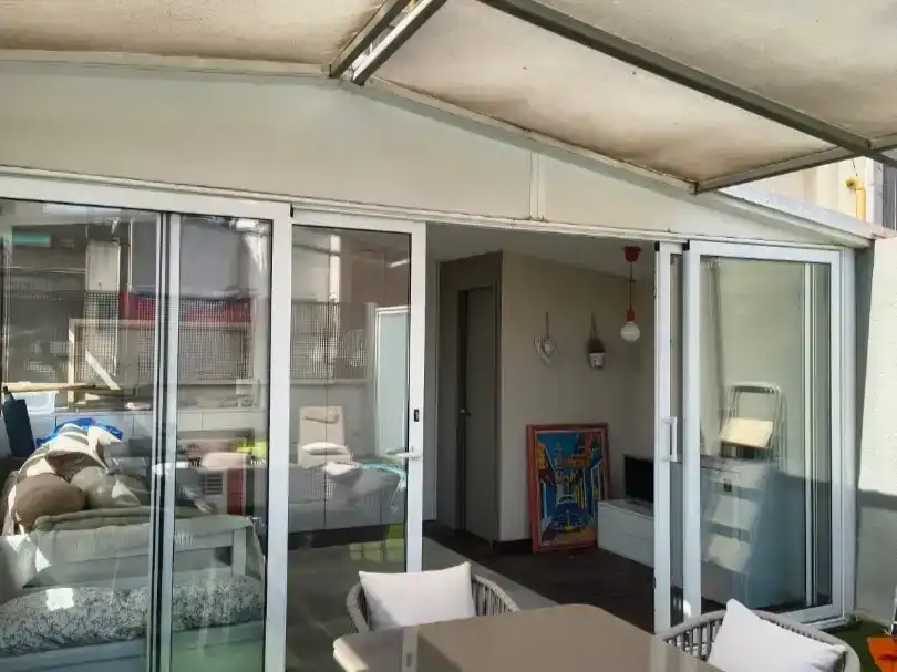 Terrassa de Pis en venda en  Barcelona Capital amb Aire condicionat i Balcó