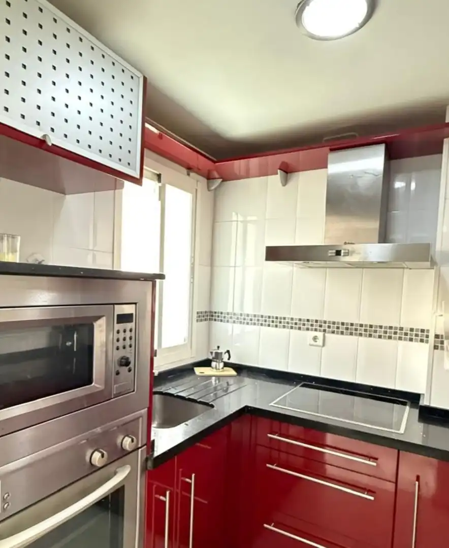 Cocina de Apartamento en venta en Mijas con Aire acondicionado, Terraza y Amueblado