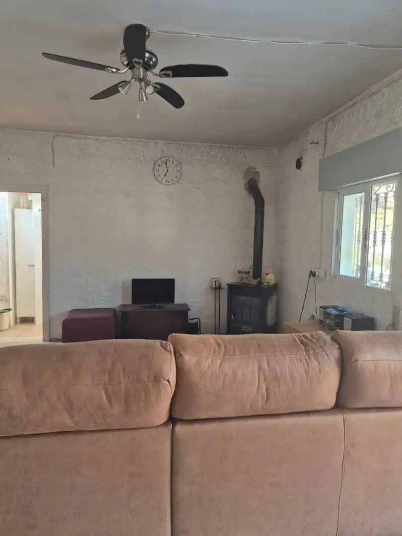 Sala d'estar de Finca rústica en venda en Líjar amb Jardí privat, Terrassa i Moblat