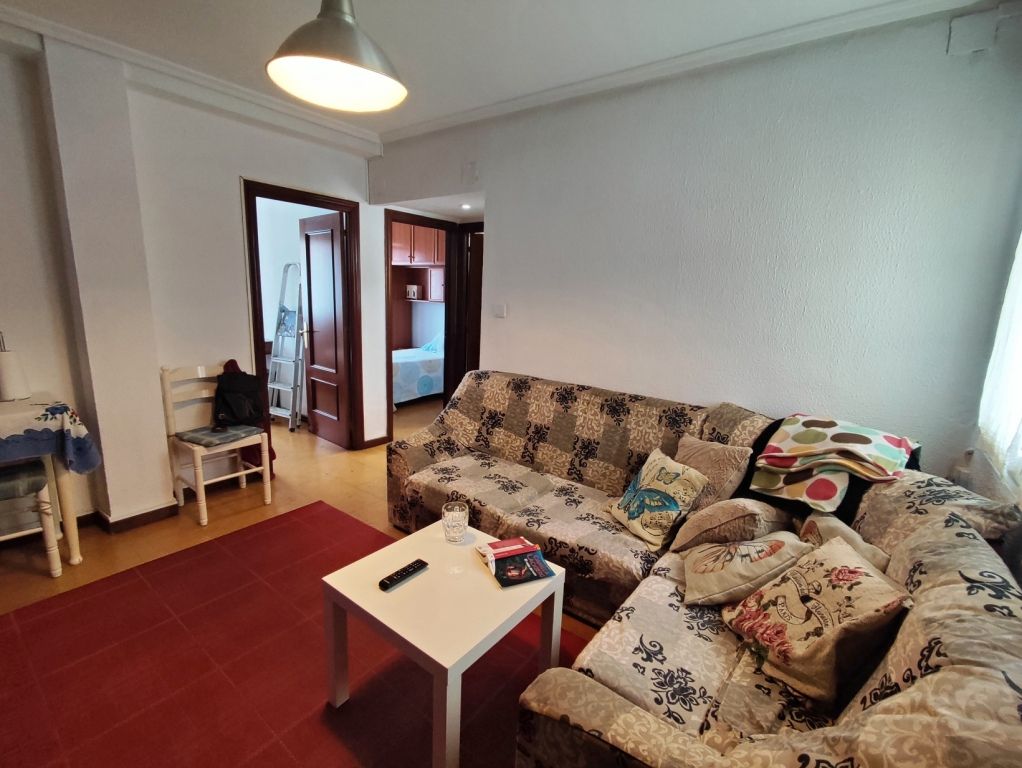 Living room of Flat for sale in Gijón   with Furnished and Oven