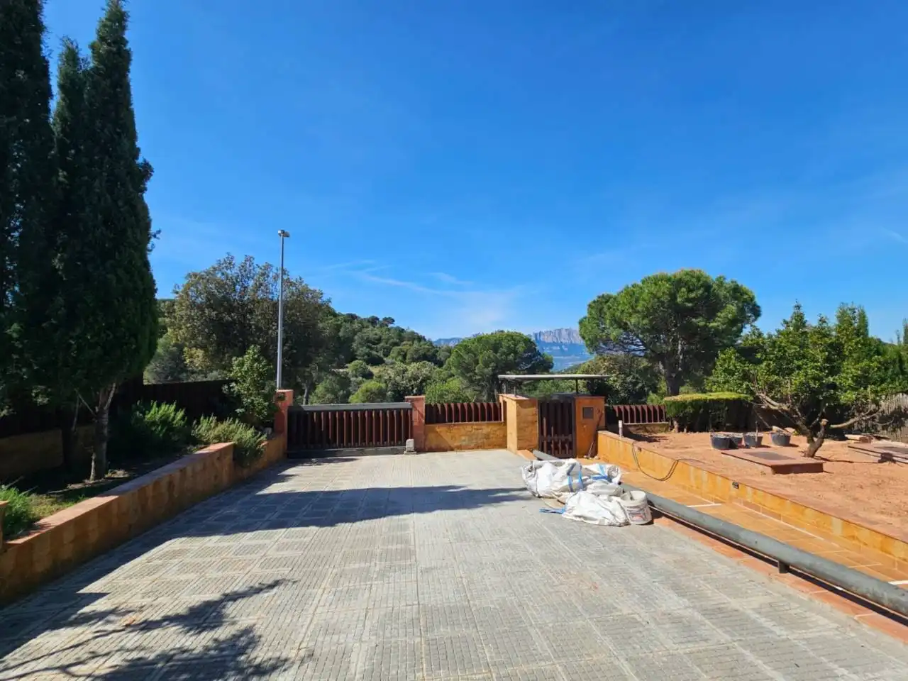 Vista exterior de Casa o chalet en venta en Rellinars con Calefacción, Jardín privado y Terraza