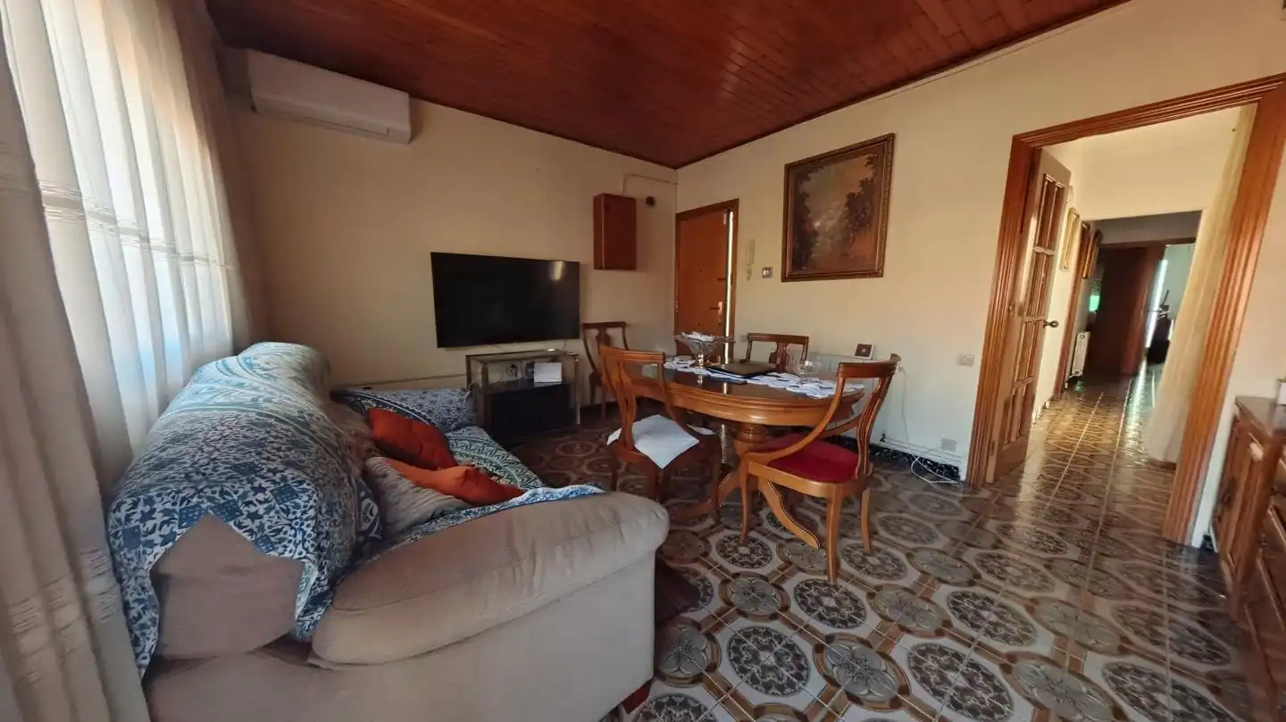 Living room of Attic for sale in Cornellà de Llobregat  with Air Conditioner