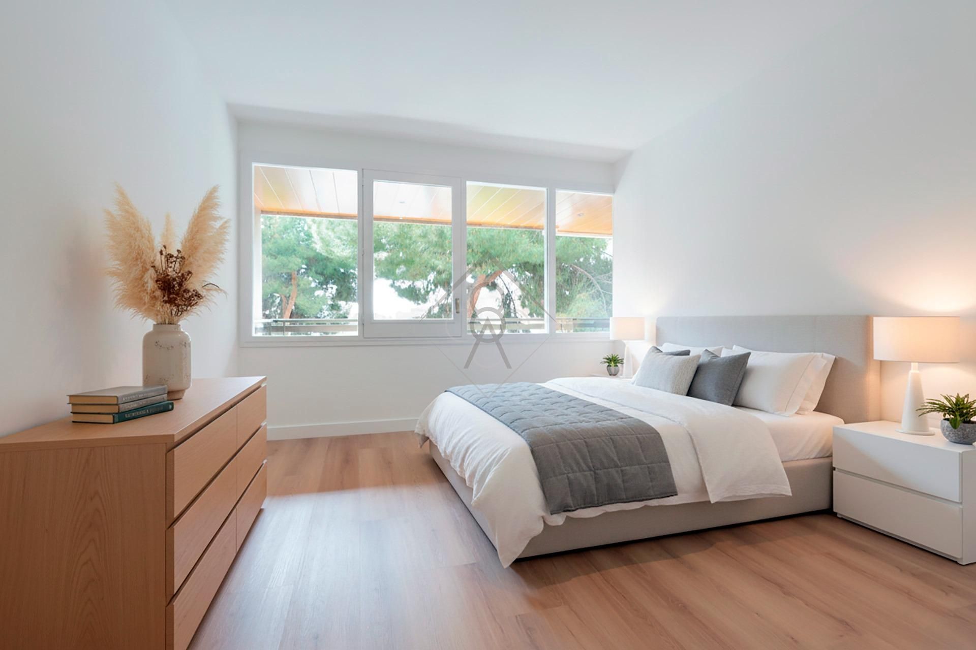Bedroom of Flat for sale in  Barcelona Capital  with Air Conditioner, Heating and Parquet flooring
