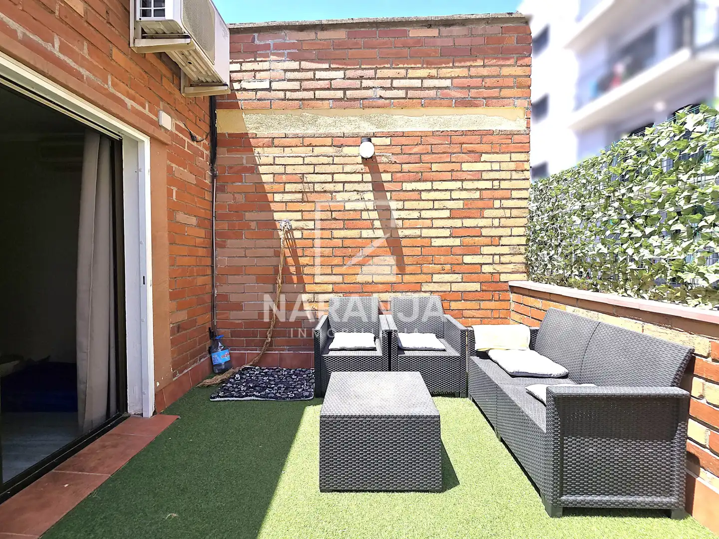 Terraza de Ático en venta en Santa Coloma de Gramenet con Aire acondicionado, Parquet y Terraza