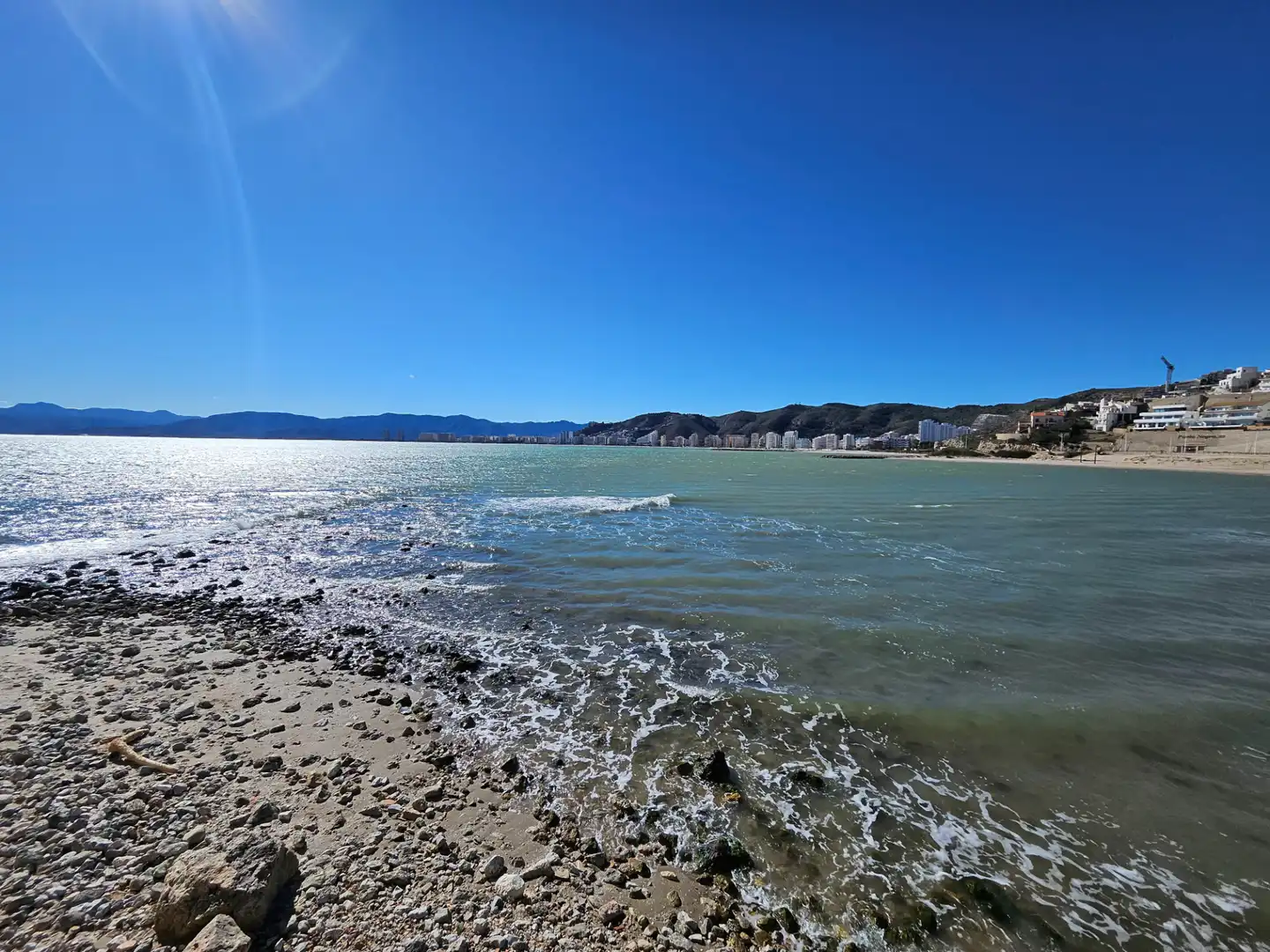 Außenansicht von Wohnungen zur Miete in Cullera mit Klimaanlage, Heizung und Terrasse