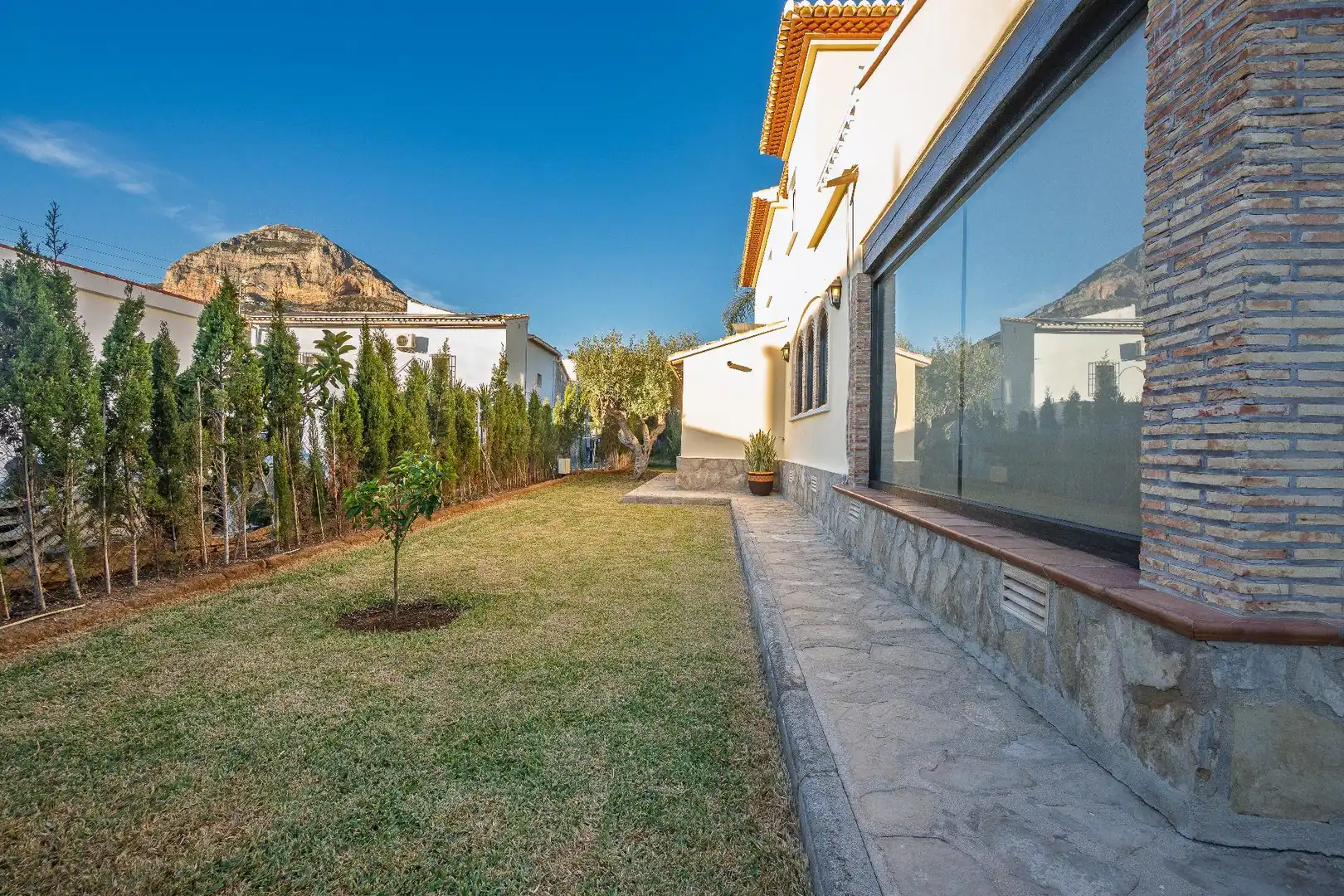 Garden of Houses for sale in Jávea / Xàbia  with Air Conditioner, Heating and Private garden